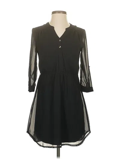Pre-owned Charlotte Russe Casual Dress In Black