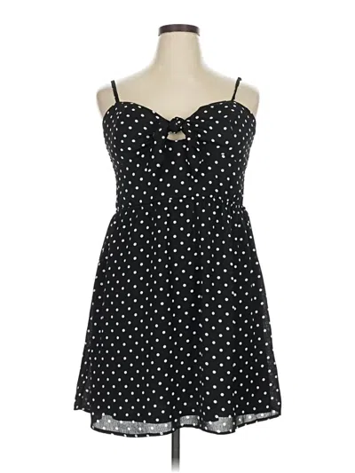 Pre-owned Charlotte Russe Casual Dress In Black