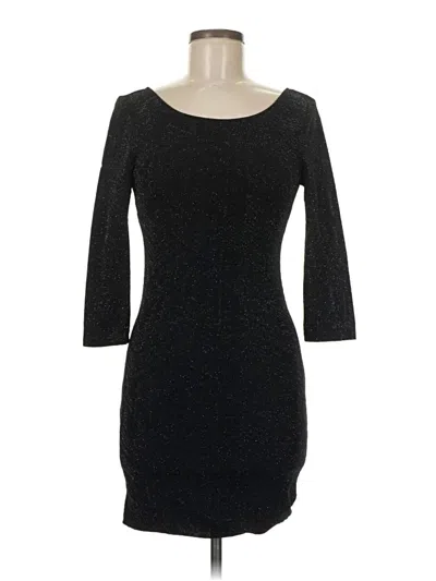 Pre-owned Charlotte Russe Casual Dress In Black