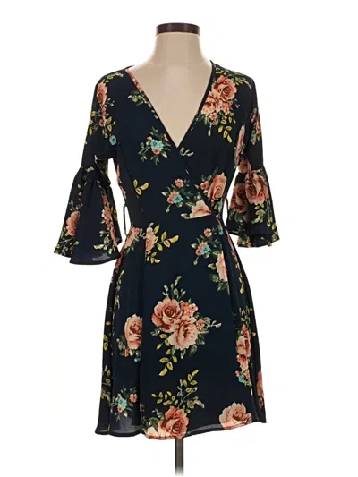 Pre-owned Charlotte Russe Casual Dress In Black