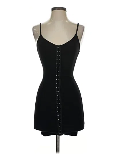Pre-owned Charlotte Russe Casual Dress In Black