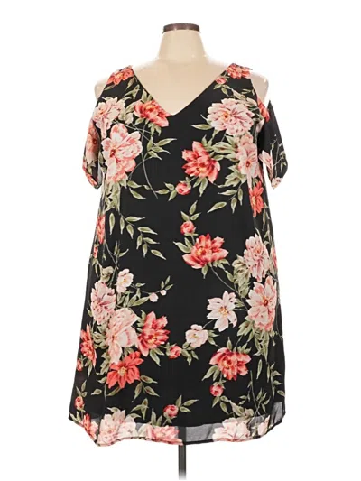 Pre-owned Charlotte Russe Casual Dress In Black