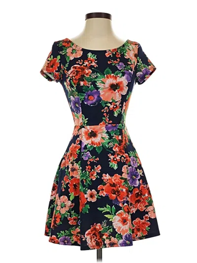 Pre-owned Charlotte Russe Casual Dress In Black