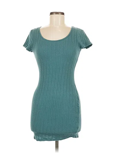 Pre-owned Charlotte Russe Casual Dress In Blue