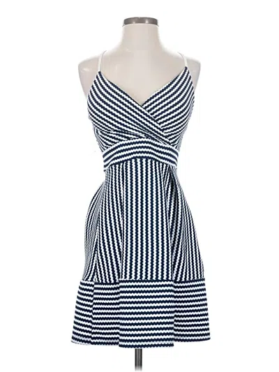 Pre-owned Charlotte Russe Casual Dress In Blue