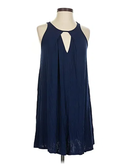 Pre-owned Charlotte Russe Casual Dress In Blue