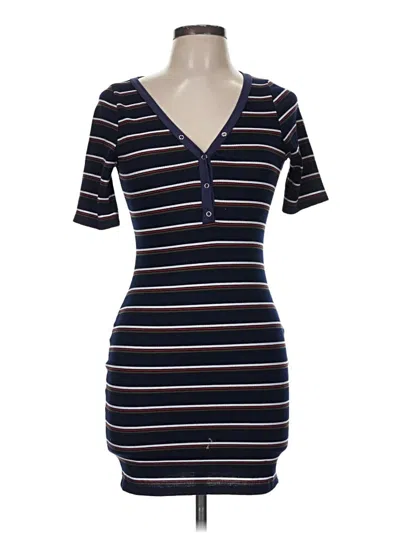 Pre-owned Charlotte Russe Casual Dress In Blue