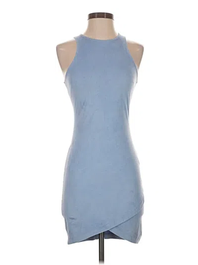 Pre-owned Charlotte Russe Casual Dress In Blue