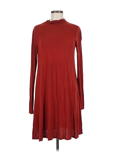 Pre-owned Charlotte Russe Casual Dress In Burgundy