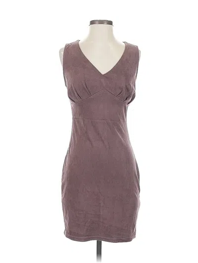 Pre-owned Charlotte Russe Casual Dress In Gray