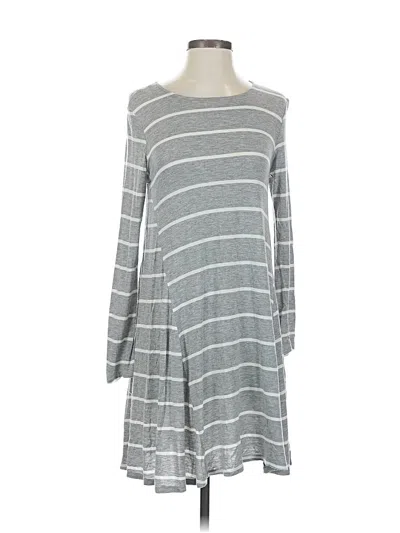 Pre-owned Charlotte Russe Casual Dress In Gray