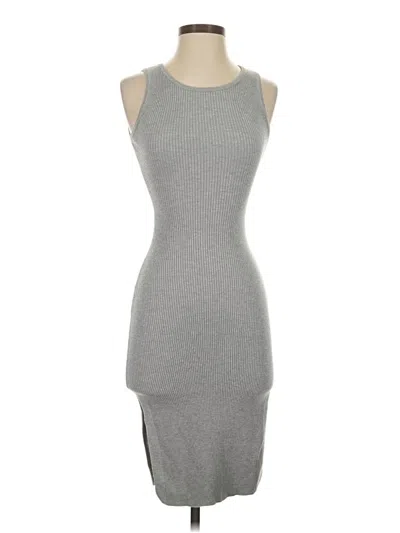 Pre-owned Charlotte Russe Casual Dress In Gray