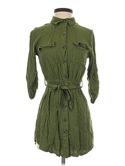 Pre-owned Charlotte Russe Casual Dress In Green