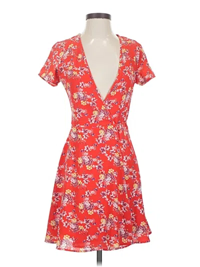 Pre-owned Charlotte Russe Casual Dress In Orange