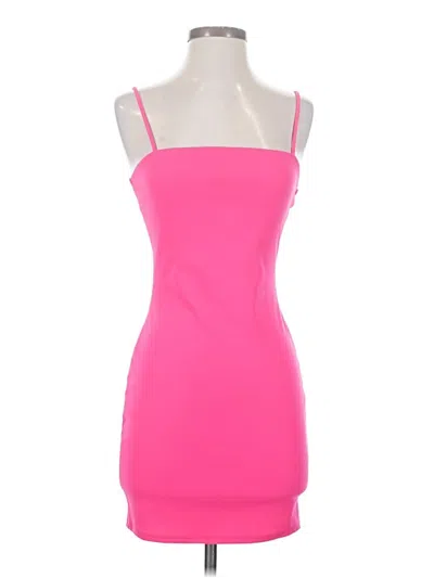 Pre-owned Charlotte Russe Casual Dress In Pink