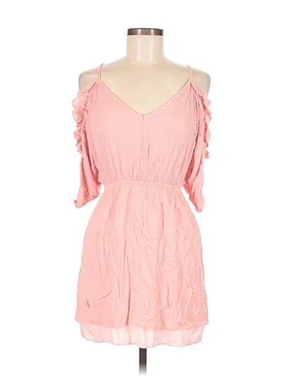 Pre-owned Charlotte Russe Casual Dress In Pink