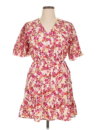 Pre-owned Charlotte Russe Casual Dress In Pink