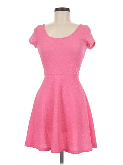 Pre-owned Charlotte Russe Casual Dress In Pink