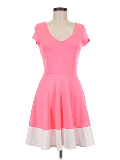 Pre-owned Charlotte Russe Casual Dress In Pink