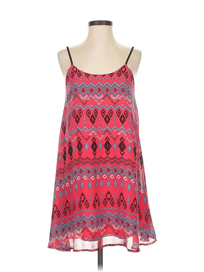 Pre-owned Charlotte Russe Casual Dress In Red