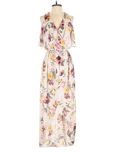 Pre-owned Charlotte Russe Casual Dress In White