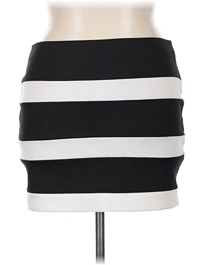 Pre-owned Charlotte Russe Casual Skirt In Black