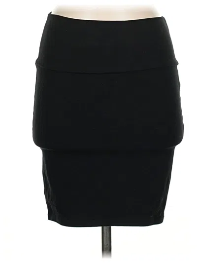 Pre-owned Charlotte Russe Casual Skirt In Black