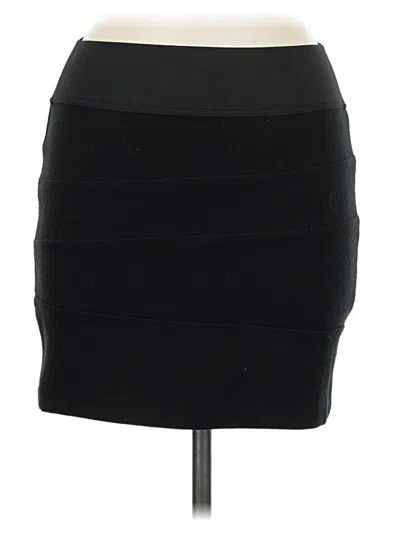 Pre-owned Charlotte Russe Casual Skirt In Black