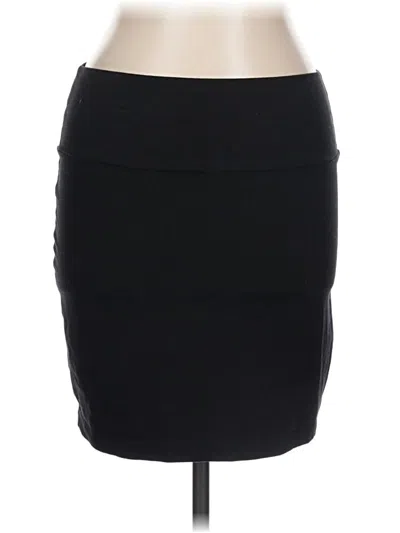 Pre-owned Charlotte Russe Casual Skirt In Black
