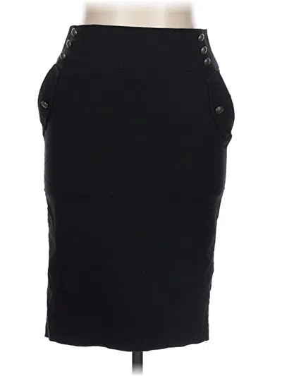 Pre-owned Charlotte Russe Casual Skirt In Black