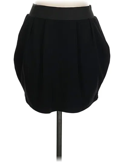 Pre-owned Charlotte Russe Casual Skirt In Black