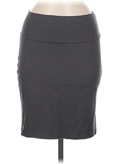 Pre-owned Charlotte Russe Casual Skirt In Gray