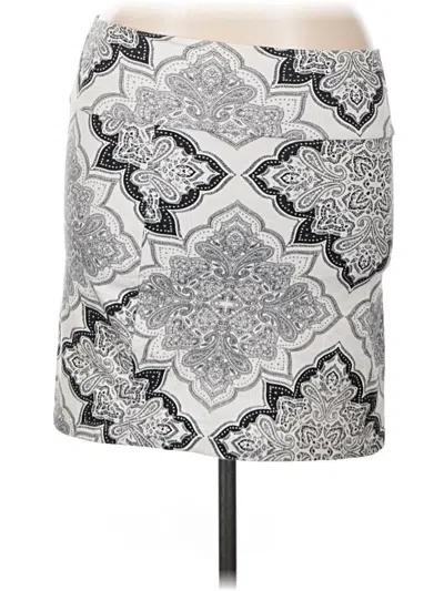 Pre-owned Charlotte Russe Casual Skirt In Gray