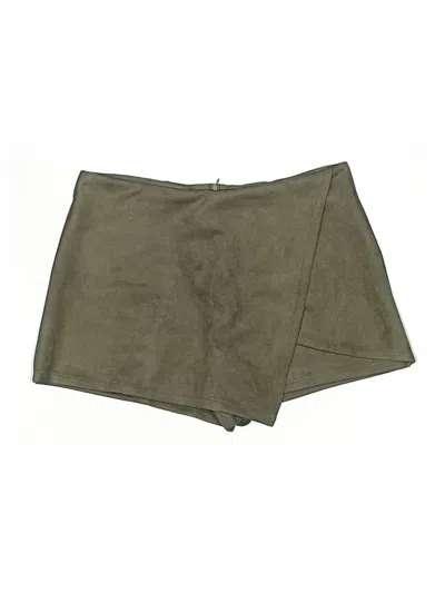 Pre-owned Charlotte Russe Casual Skirt In Green