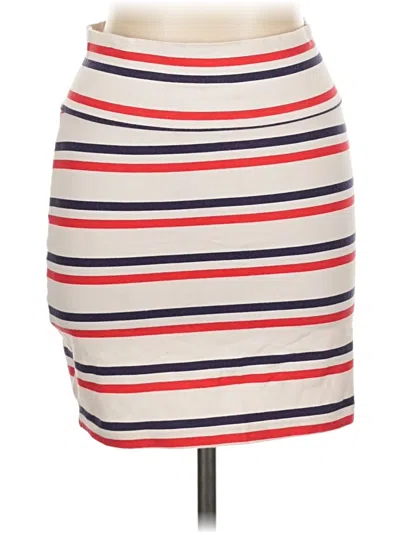 Pre-owned Charlotte Russe Casual Skirt In Ivory