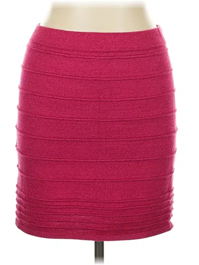 Pre-owned Charlotte Russe Casual Skirt In Pink