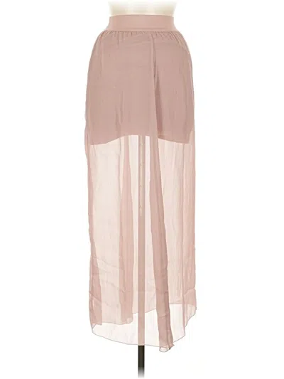 Pre-owned Charlotte Russe Casual Skirt In Tan
