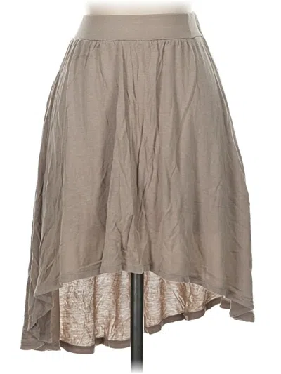 Pre-owned Charlotte Russe Casual Skirt In Tan