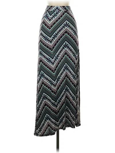 Pre-owned Charlotte Russe Casual Skirt In Teal