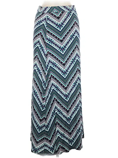 Pre-owned Charlotte Russe Casual Skirt In Teal