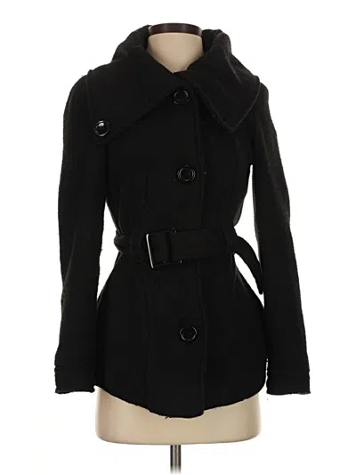 Pre-owned Charlotte Russe Coat In Black