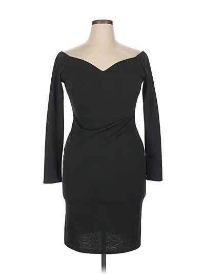 Pre-owned Charlotte Russe Cocktail Dress In Black