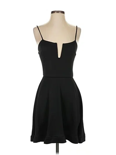 Pre-owned Charlotte Russe Cocktail Dress In Black