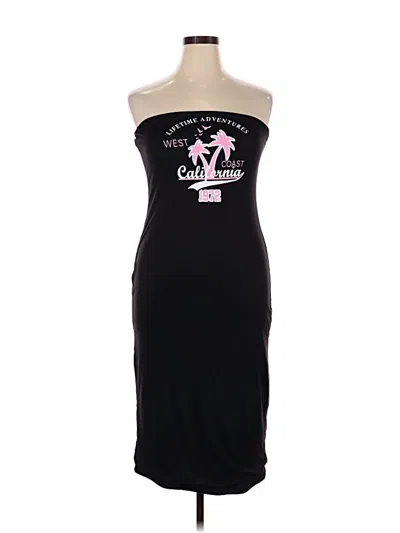 Pre-owned Charlotte Russe Cocktail Dress In Black