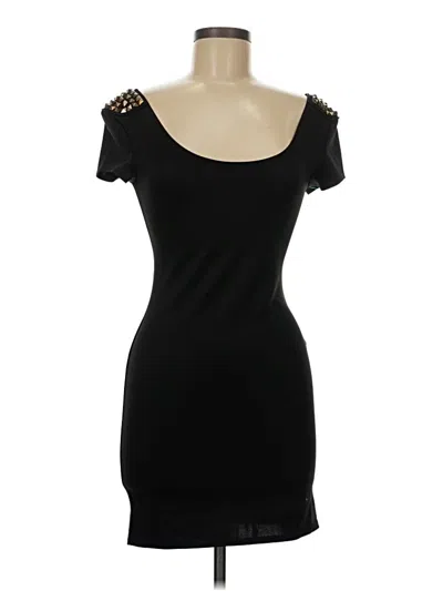 Pre-owned Charlotte Russe Cocktail Dress In Black
