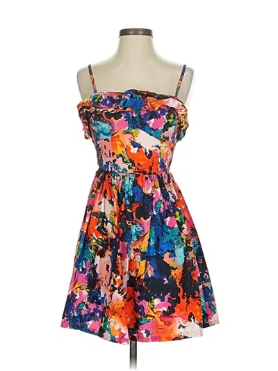 Pre-owned Charlotte Russe Cocktail Dress In Black