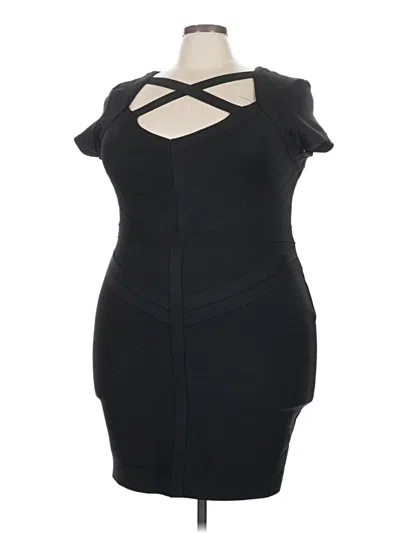 Pre-owned Charlotte Russe Cocktail Dress In Black