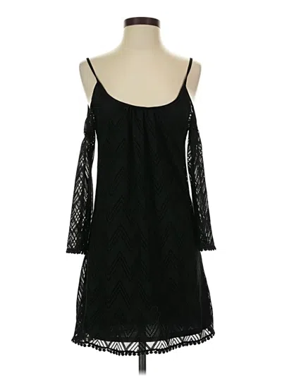 Pre-owned Charlotte Russe Cocktail Dress In Black