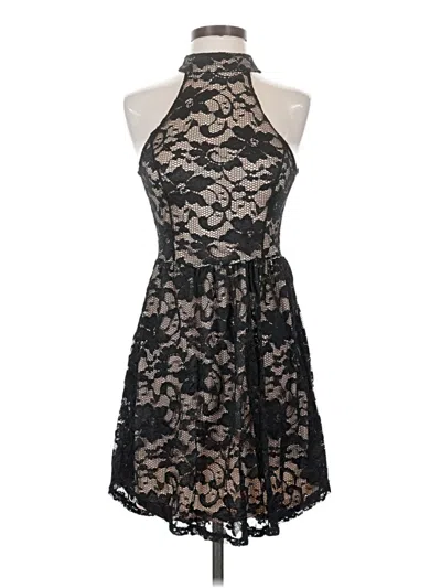Pre-owned Charlotte Russe Cocktail Dress In Black