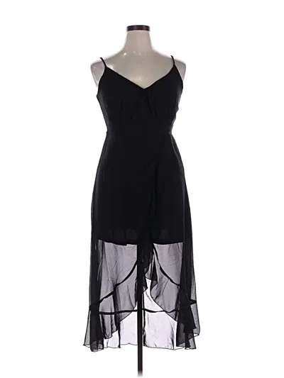 Pre-owned Charlotte Russe Cocktail Dress In Black